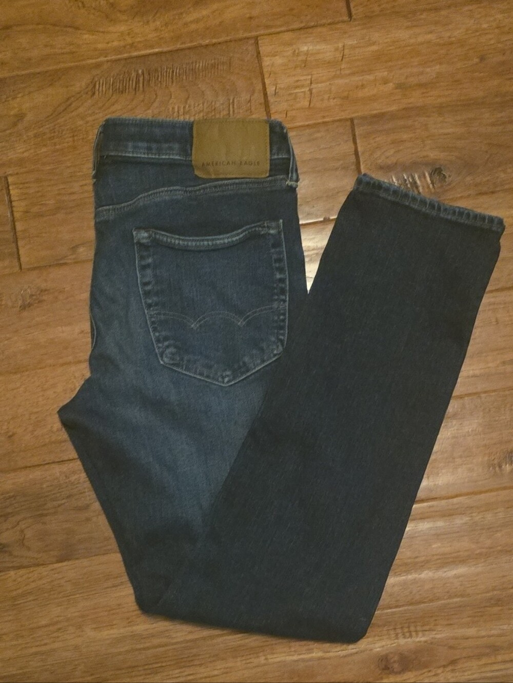 American Eagle Outfitters Dark Blue Skinny Jeans